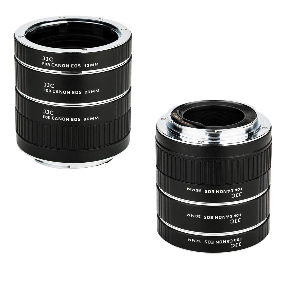 NWT JJC Auto Focus Extension Tube Set EF EF-S Canon EOS Rebel 90D 80D